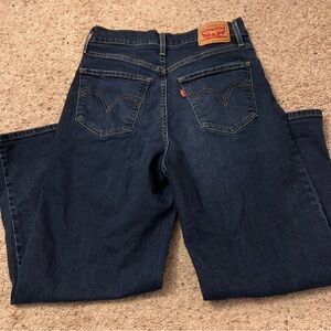 Levi's High-Rise Wide Leg Denim